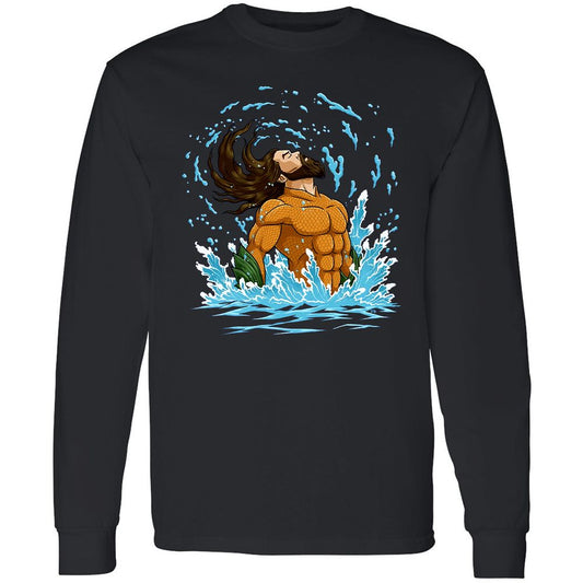 Long Sleeve T-Shirt - 5SEGJJNT - Black - 1