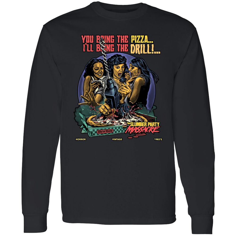 Long Sleeve T-Shirt - WVC5Q7X5 - Black - 1