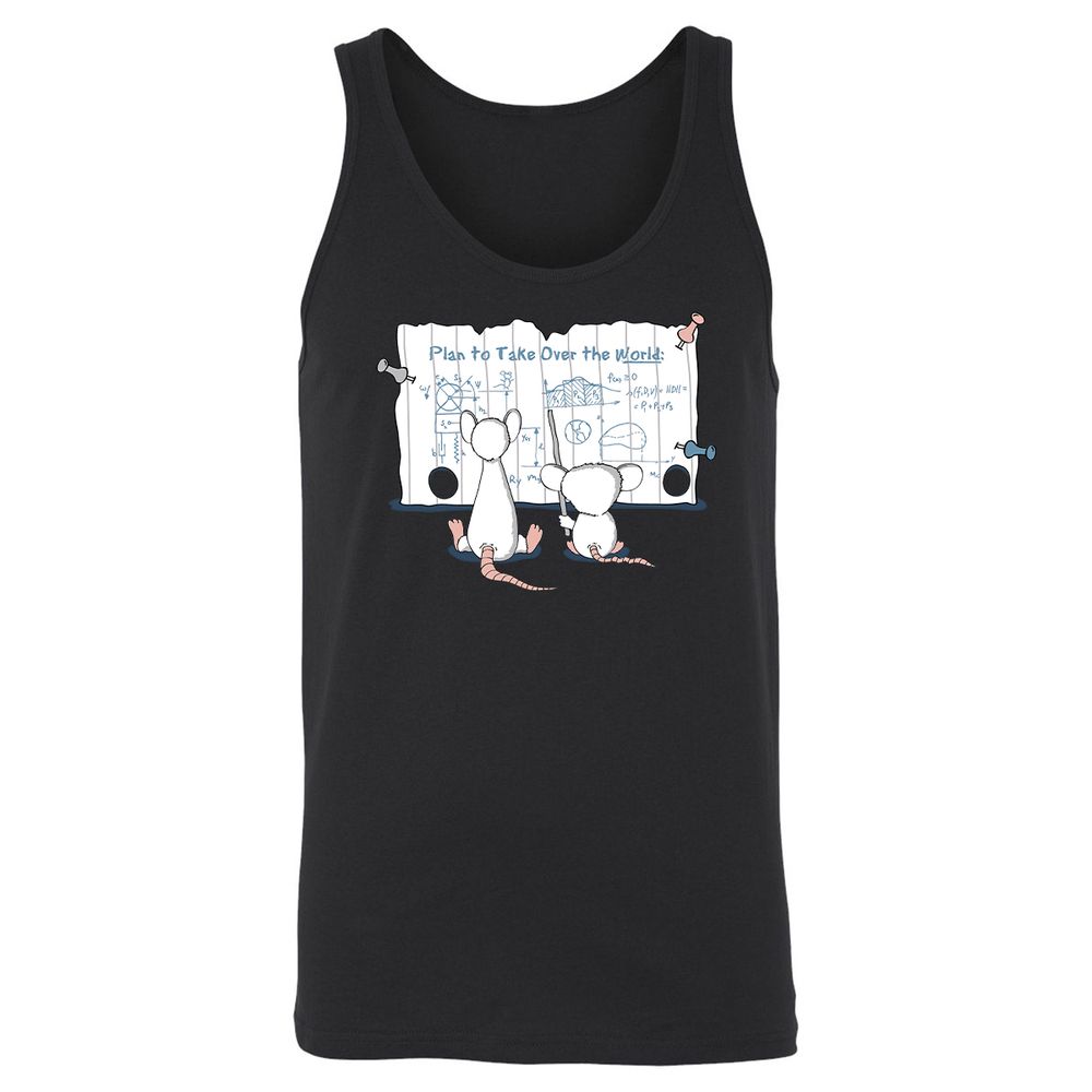 Unisex Jersey Tank - Y8TF9ENV - Black - 1