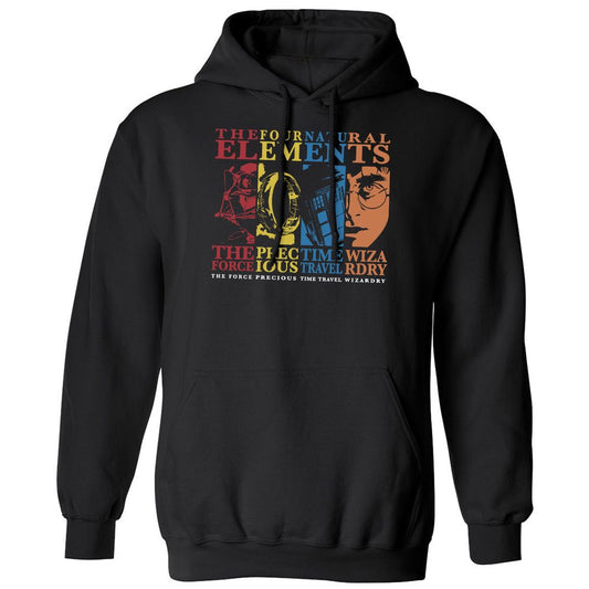 Classic Unisex Hoodie - SGGJXXW9 - Black - 1