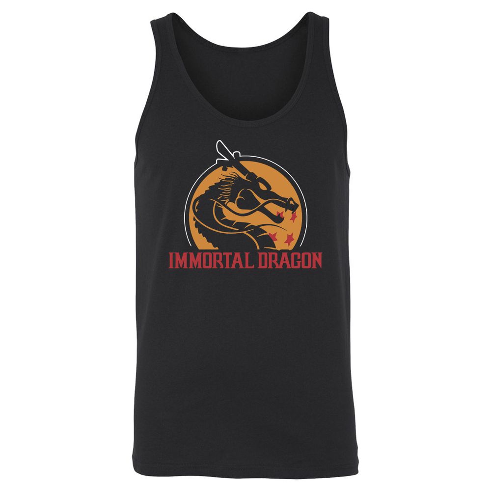 Unisex Jersey Tank - RYFXXGQU - Black - 1