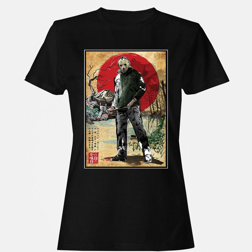 Women's T-Shirt - K7CSHEKP - Black - 1