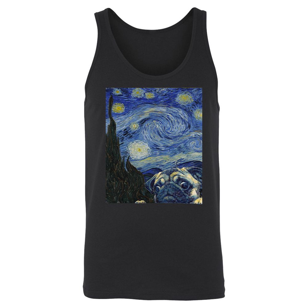 Unisex Jersey Tank - TJ4MQ823 - Black - 1