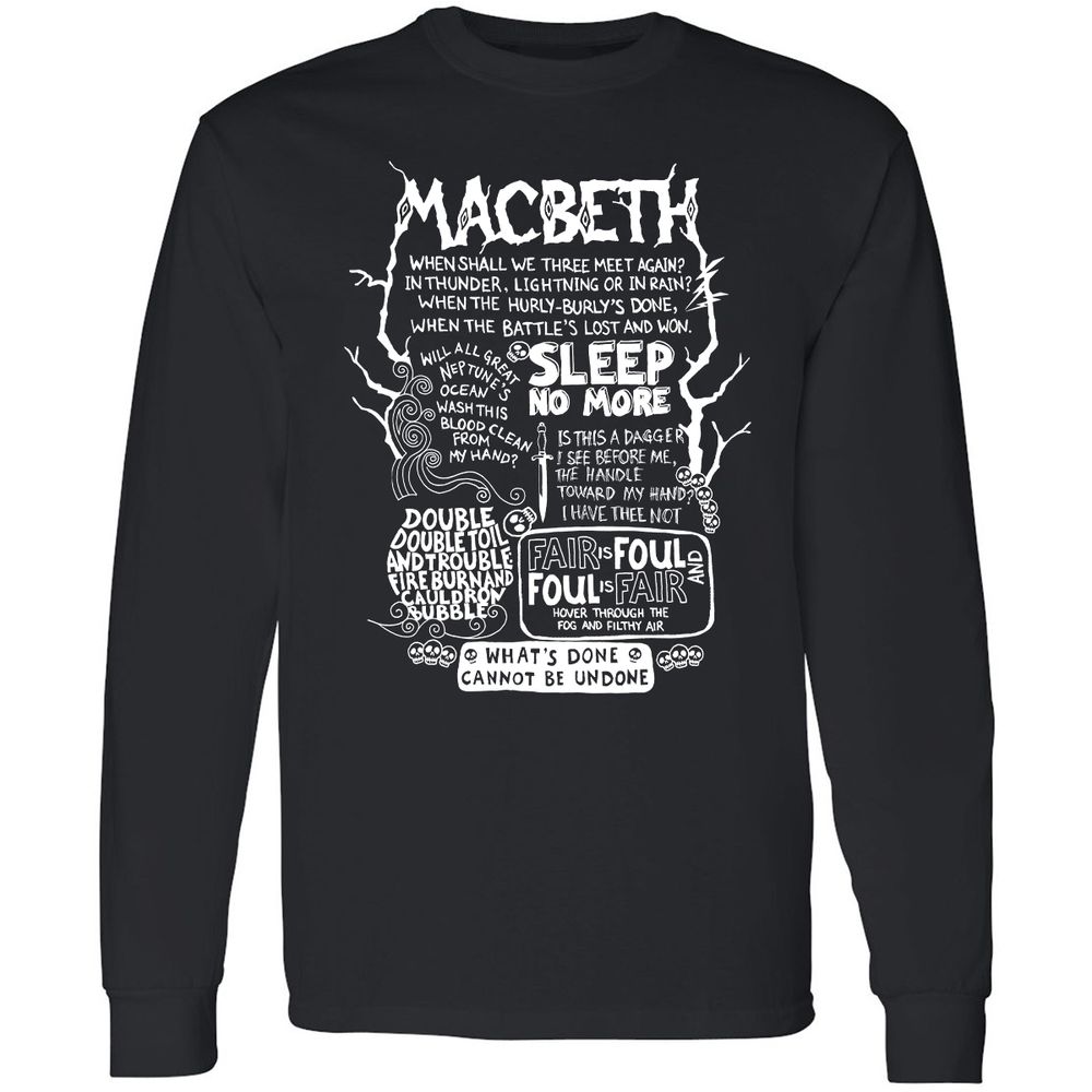Long Sleeve T-Shirt - H32S8TK7 - Black - 1