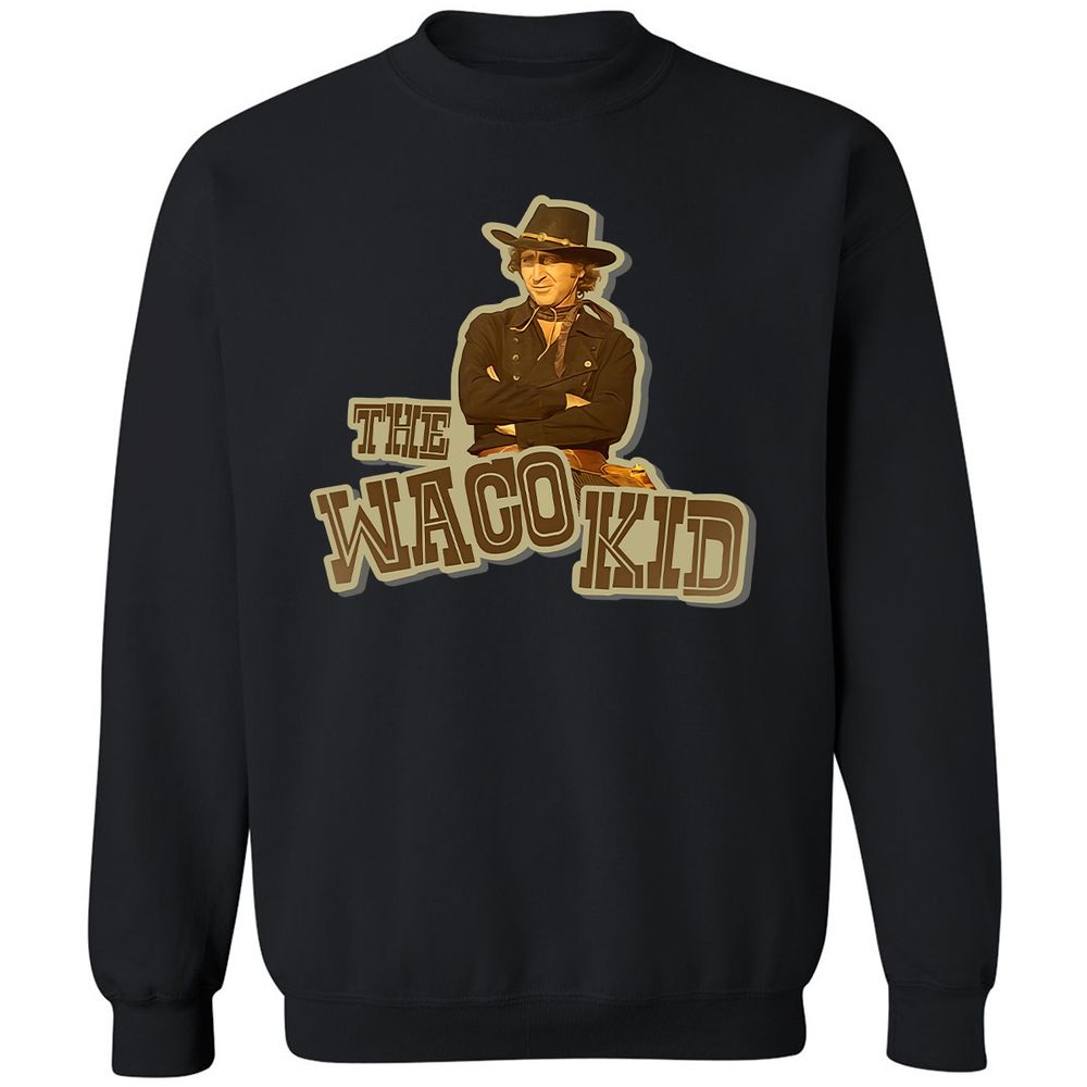 Classic Unisex Sweatshirt - WEVT7P6Y - Black - 1