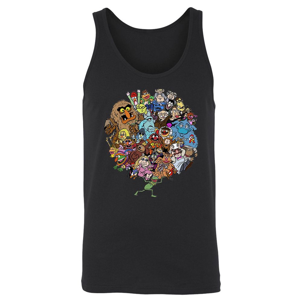 Unisex Jersey Tank - NEW798PQ - Black - 1