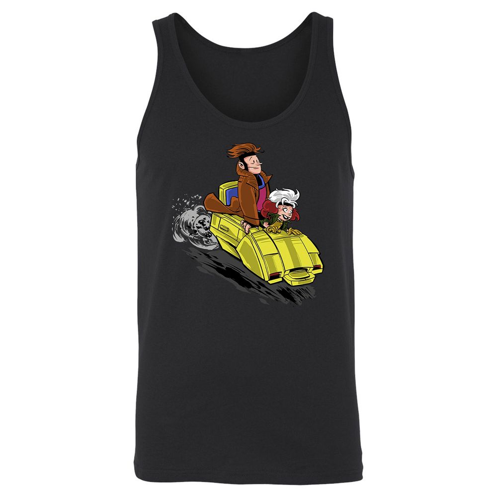 Unisex Jersey Tank - NE56QHS9 - Black - 1