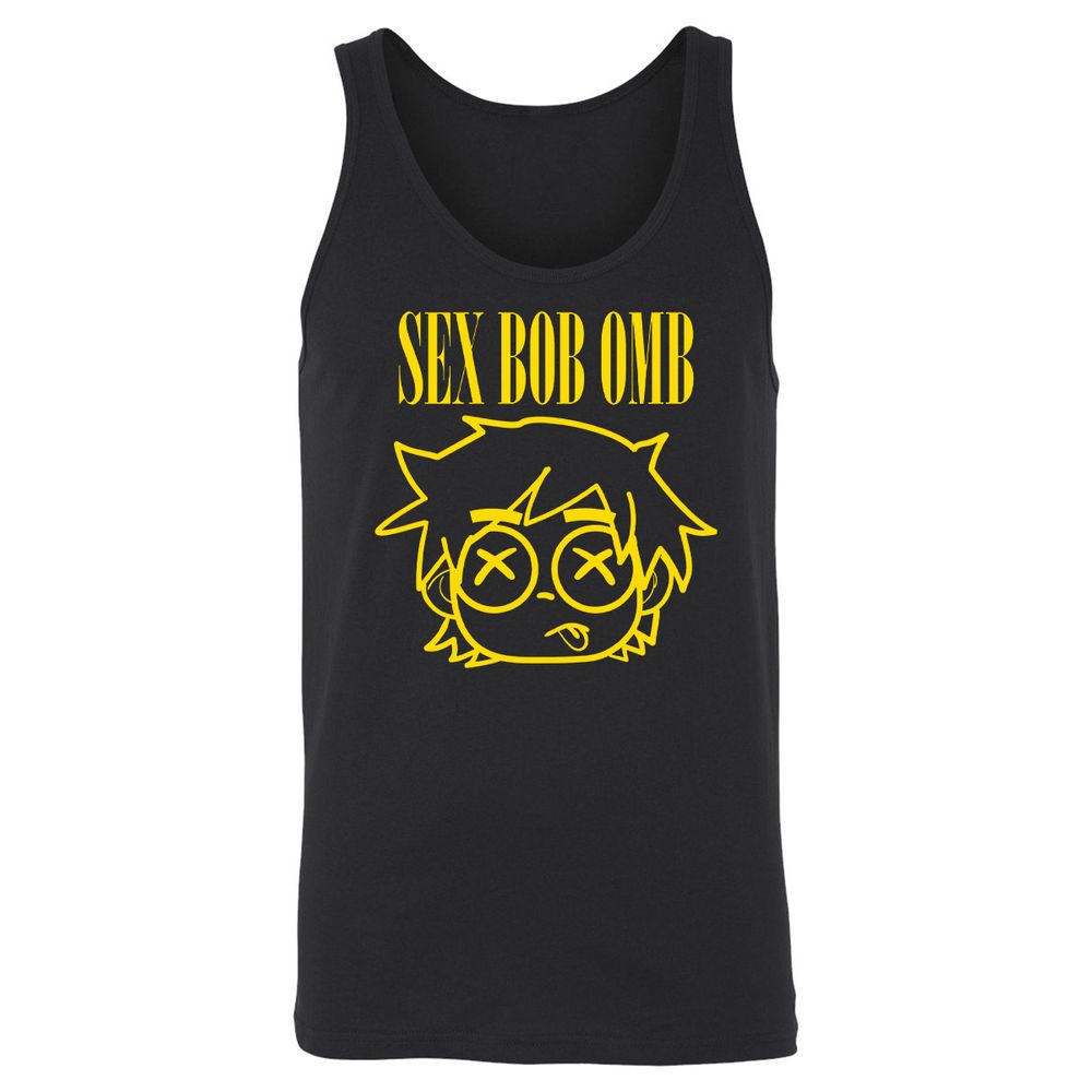 Unisex Jersey Tank - VTJCNV39 - Black - 1