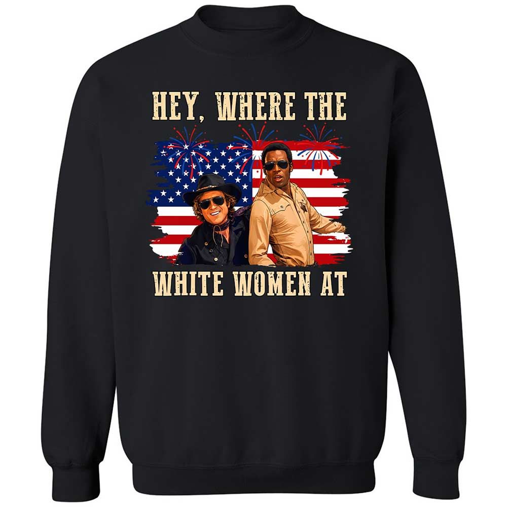 Hey Where The White At - Black - 1