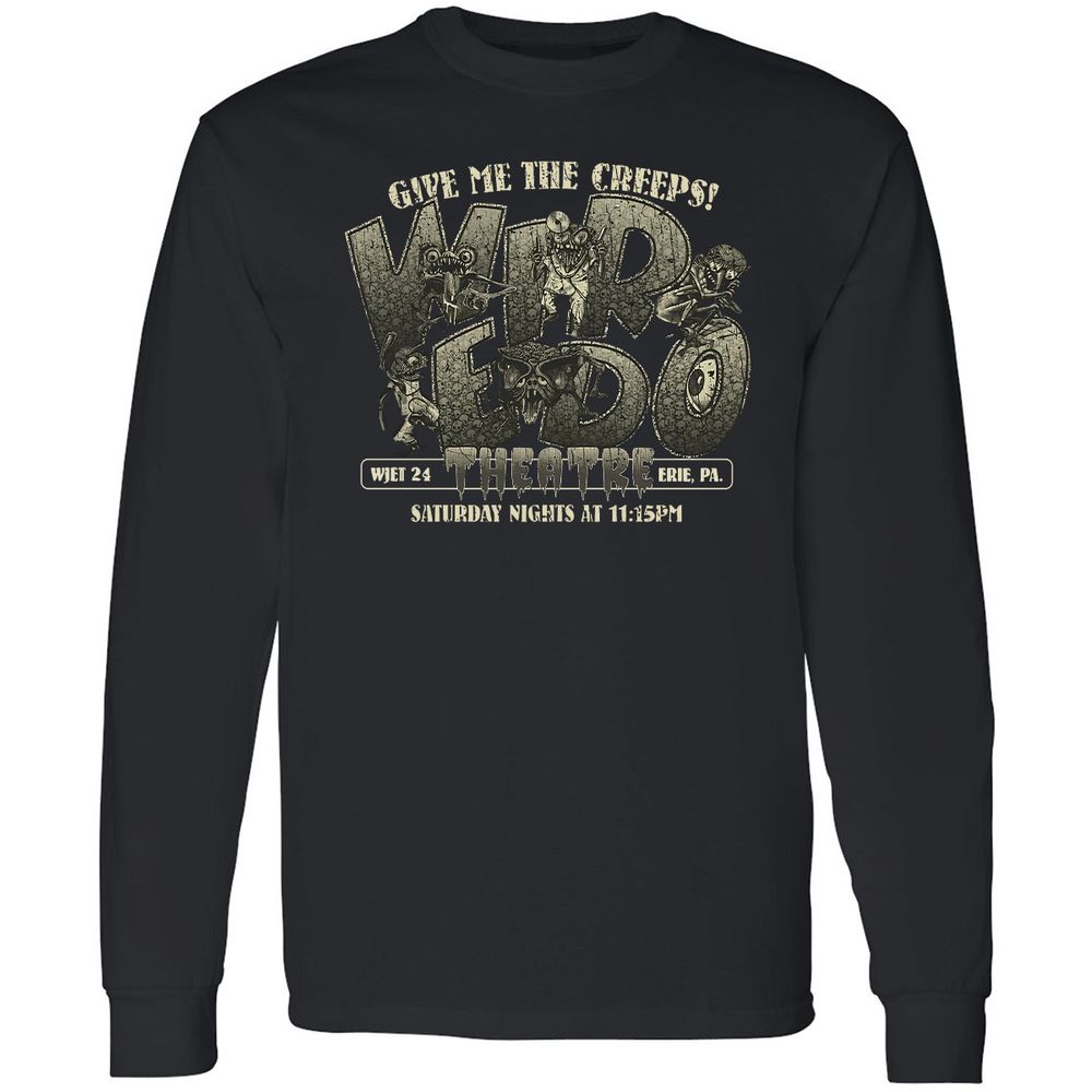 Long Sleeve T-Shirt - WWLY4PEK - Black - 1