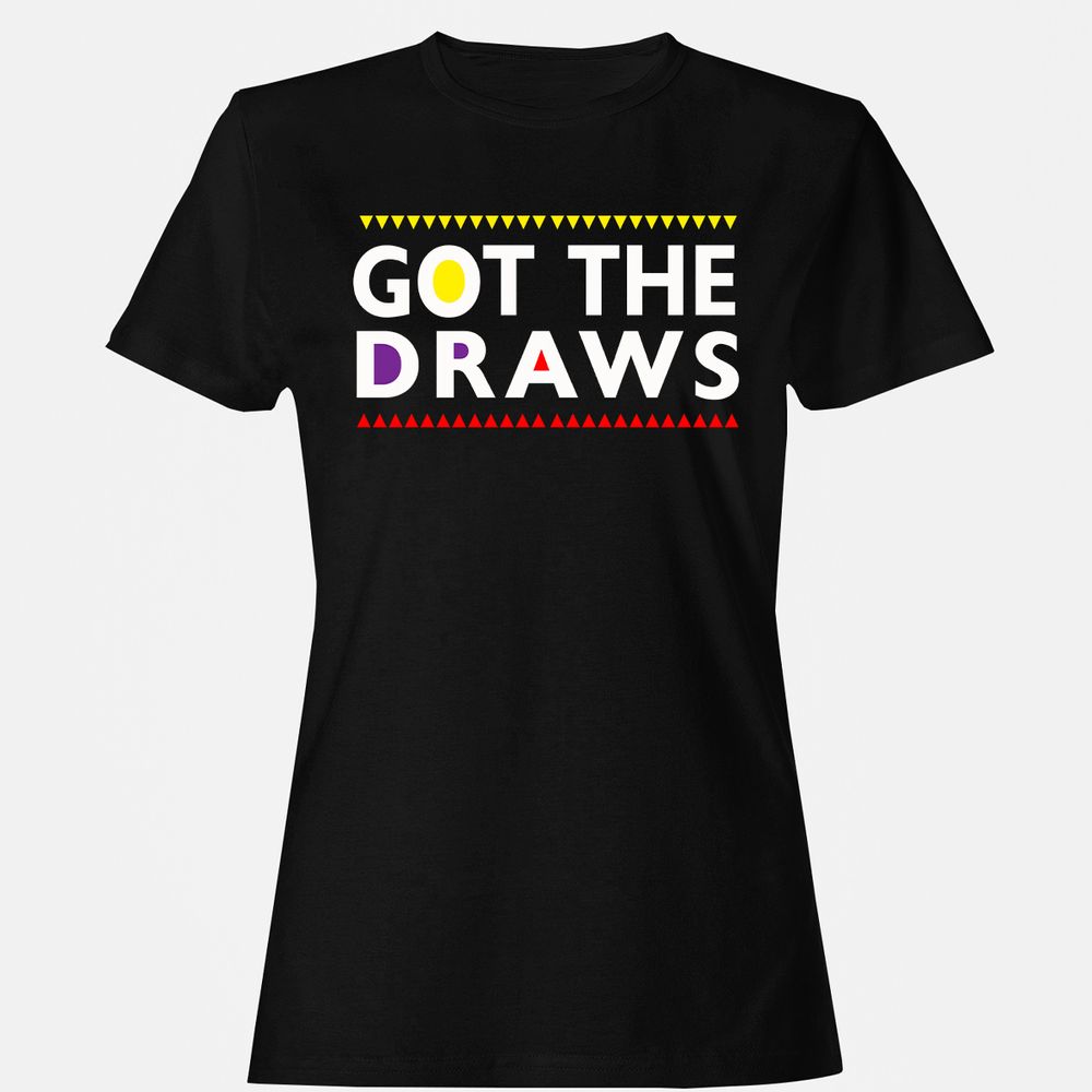 Women's T-Shirt - E62LMBQL - Black - 1