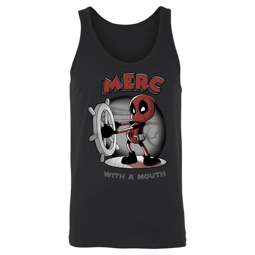 Unisex Jersey Tank - HZHGQYED - Black - 1