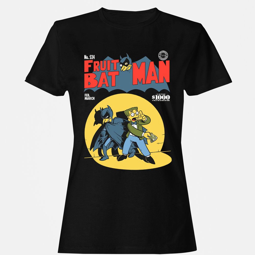 Women's T-Shirt - KVHHR8N9 - Black - 1