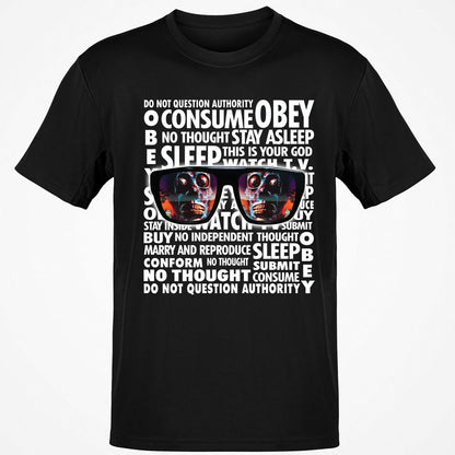 Classic Unisex T-Shirt - WYSEF5R8 - Black - 1