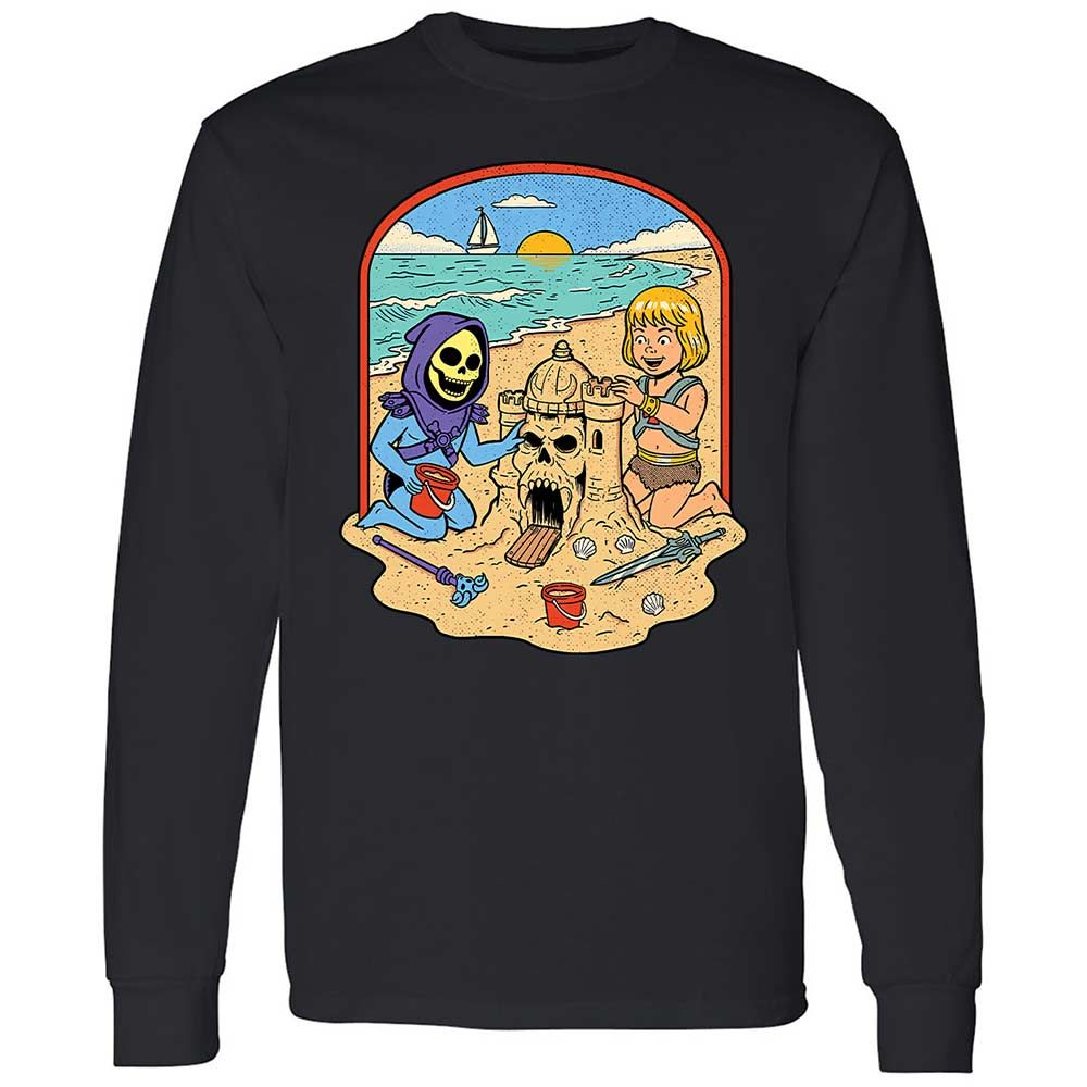 Long Sleeve T-Shirt - V6DV82KF - Black - 1