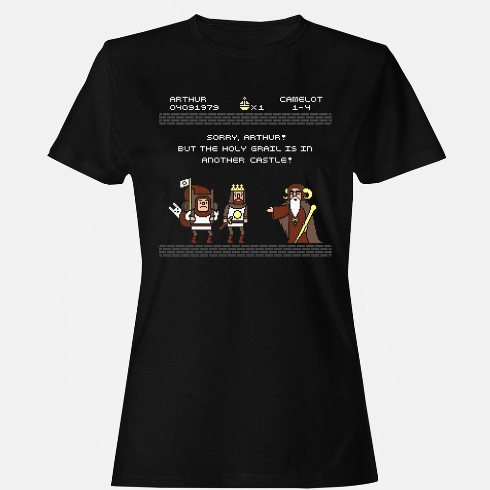 Women's T-Shirt - GRGPJ48S - Black - 1