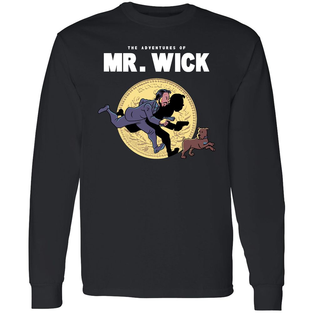 Long Sleeve T-Shirt - MJ137SXU - Black - 1