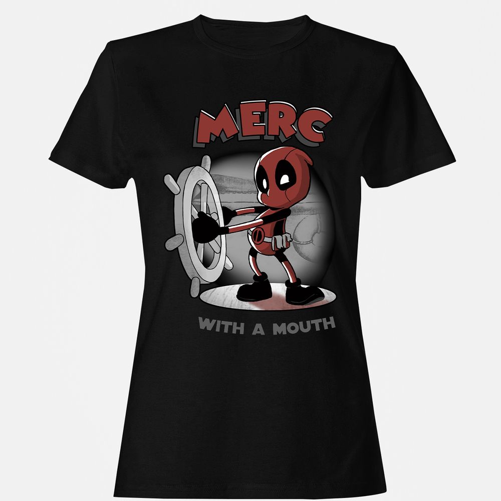 Women's T-Shirt - 91XD9FGA - Black - 1