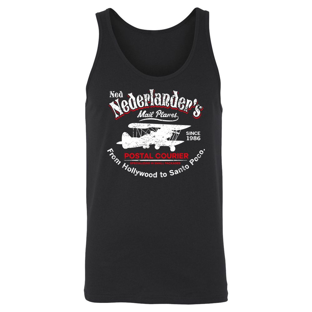 Unisex Jersey Tank - 4KLF7WQW - Black - 1