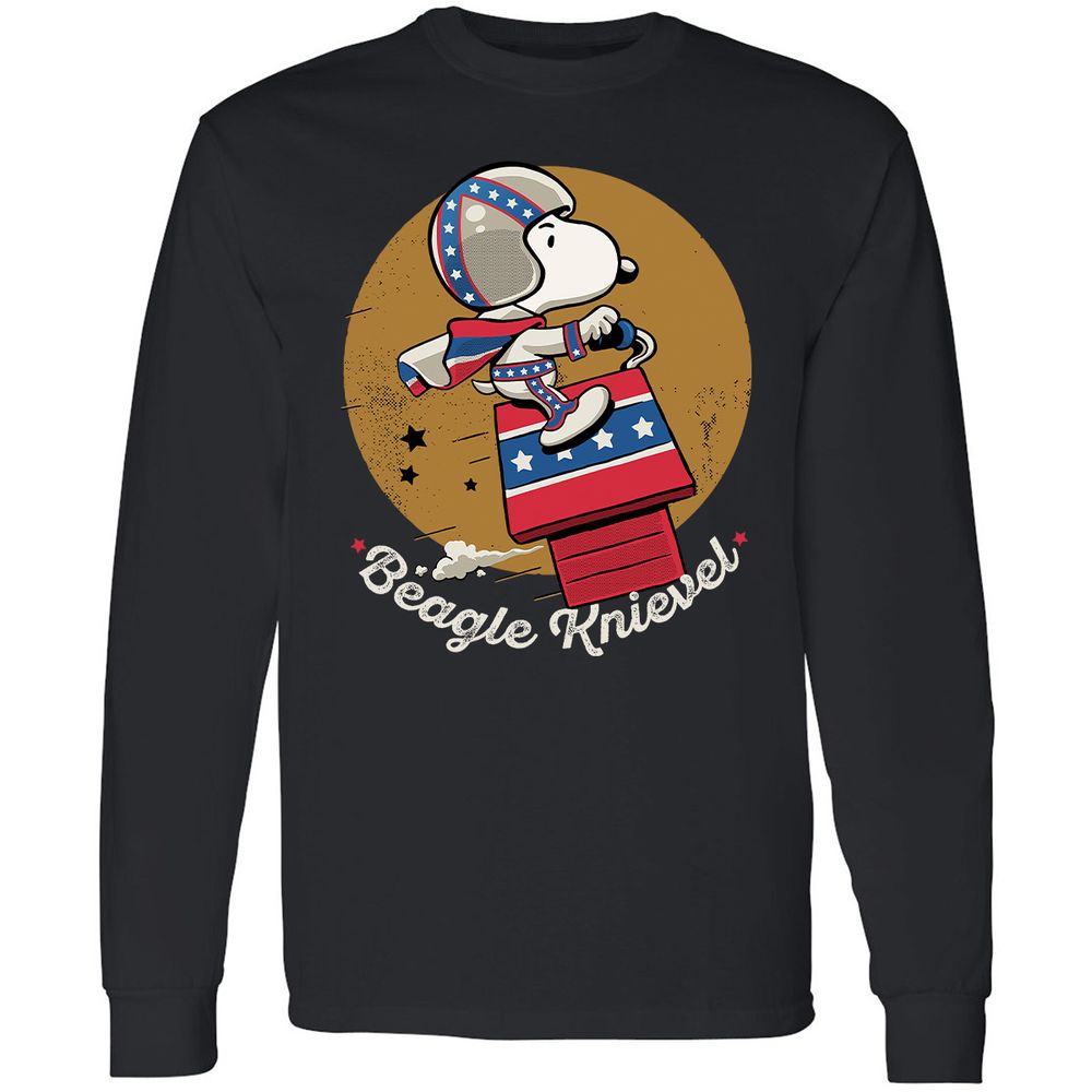 Long Sleeve T-Shirt - C4CKQ13R - Black - 1