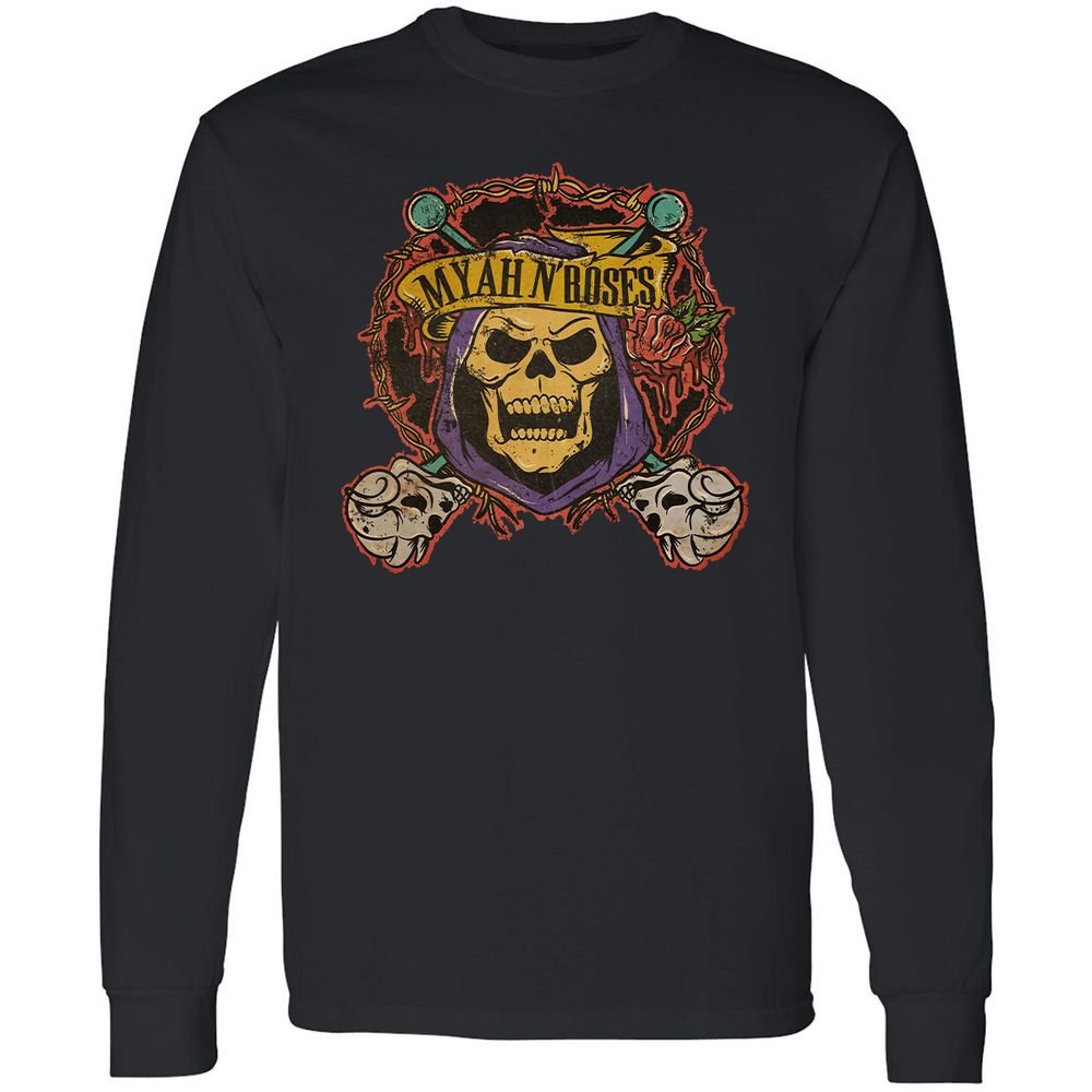 Long Sleeve T-Shirt - VWZ93JSM - Black - 1