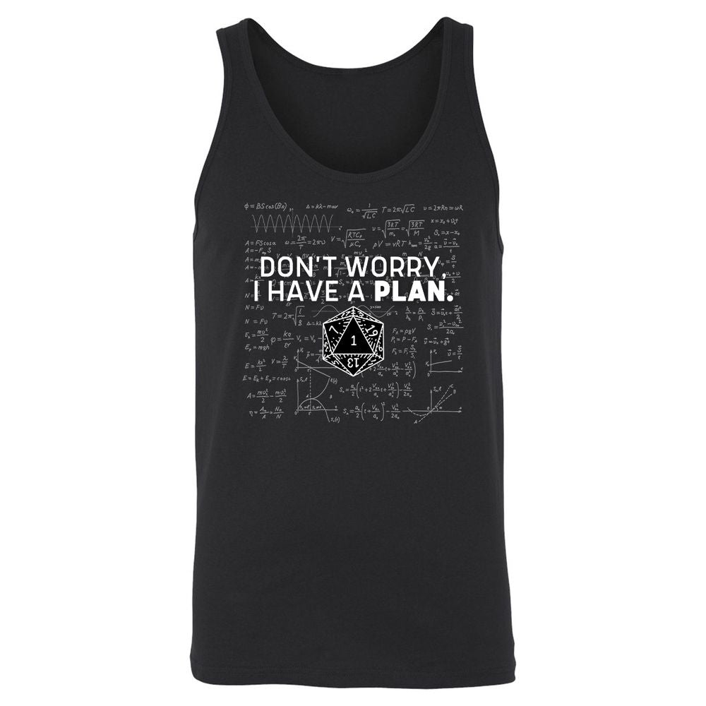 Unisex Jersey Tank - B8CQSXWR - Black - 1