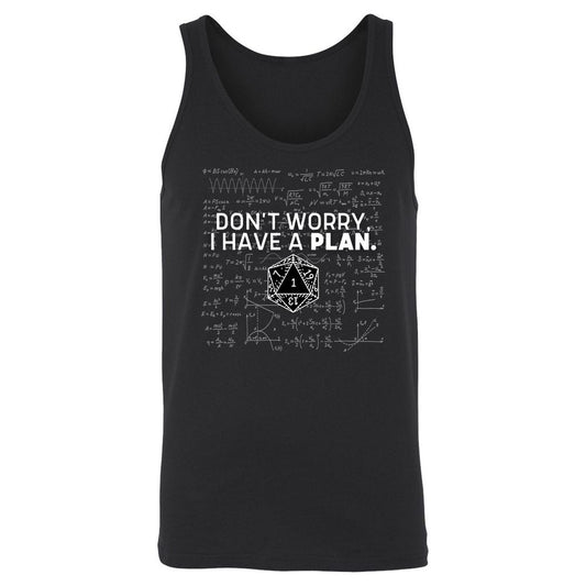 Unisex Jersey Tank - B8CQSXWR - Black - 1