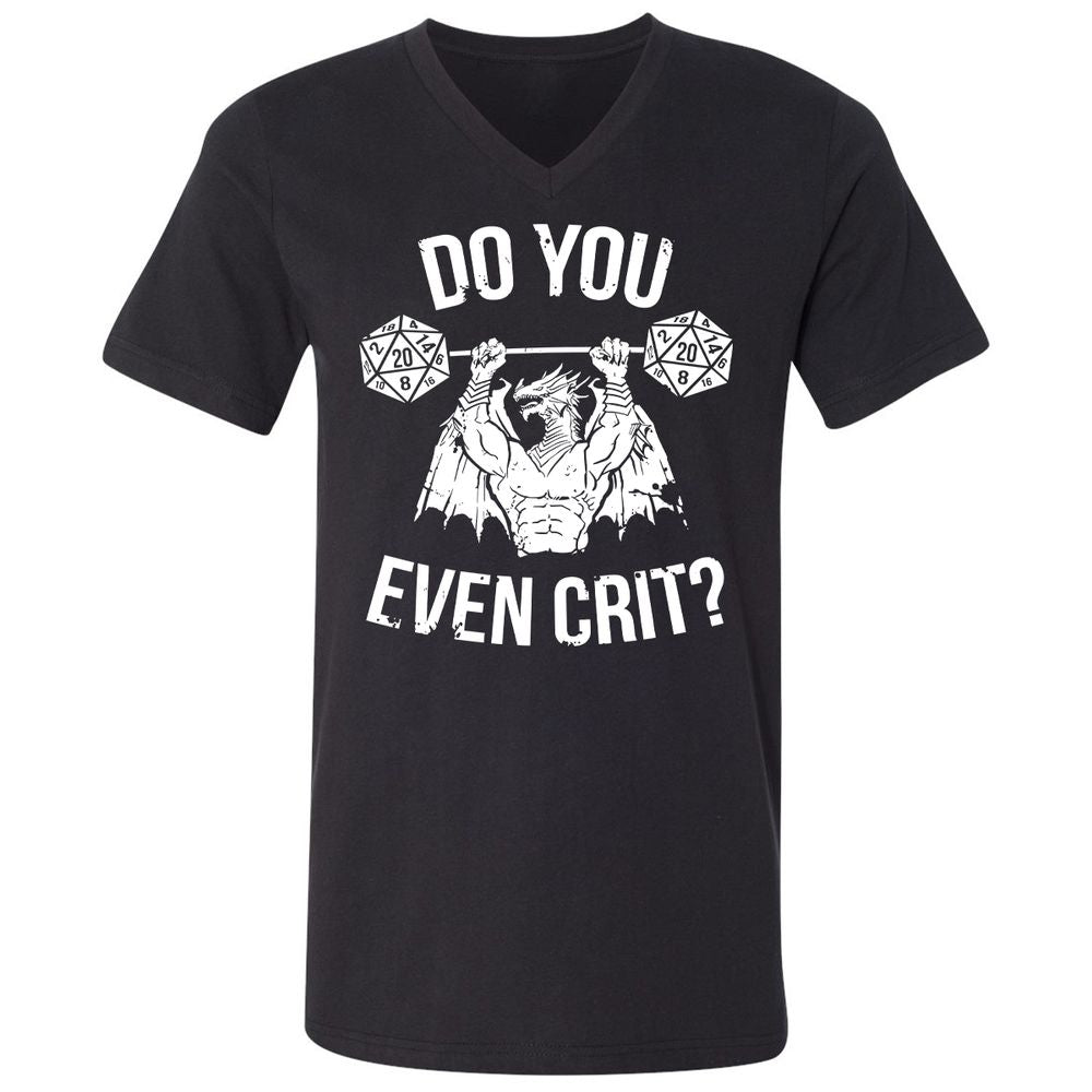 Unisex V-Neck T-Shirt - 3RCFPYMF - Black - 1