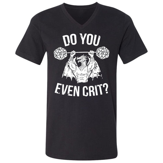 Unisex V-Neck T-Shirt - 3RCFPYMF - Black - 1