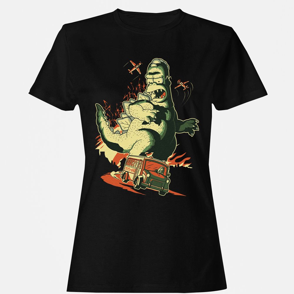 Women's T-Shirt - EBPE3GB1 - Black - 1