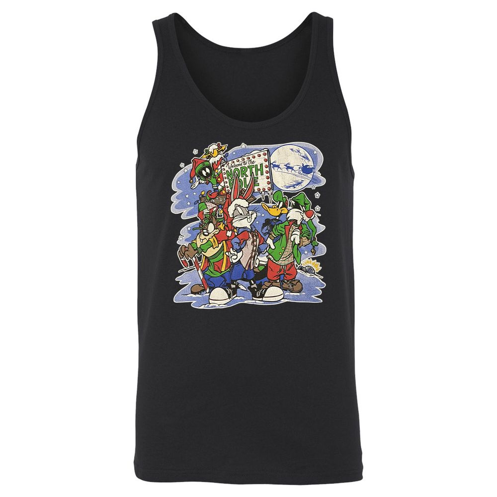 Unisex Jersey Tank - JZSL96VS - Black - 1