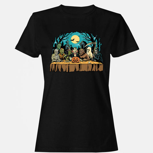 Women's T-Shirt - QVVYB6NU - Black - 1