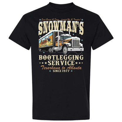 Snowman's Bootlegging Service - Black - 1
