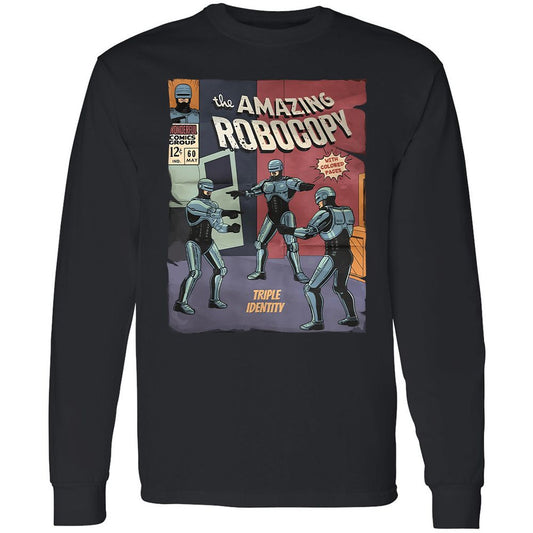 Long Sleeve T-Shirt - RSE5S91K - Black - 1