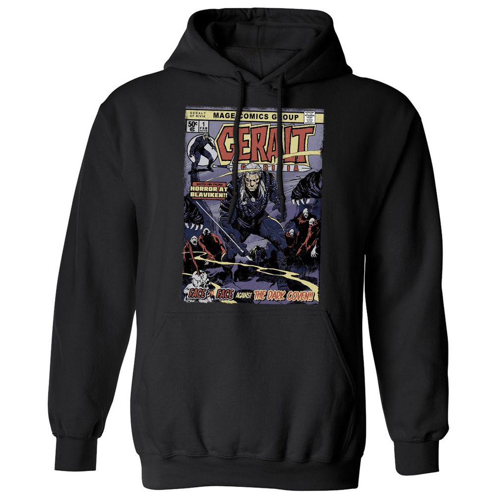 Classic Unisex Hoodie - 3ZUD3SDK - Black - 1