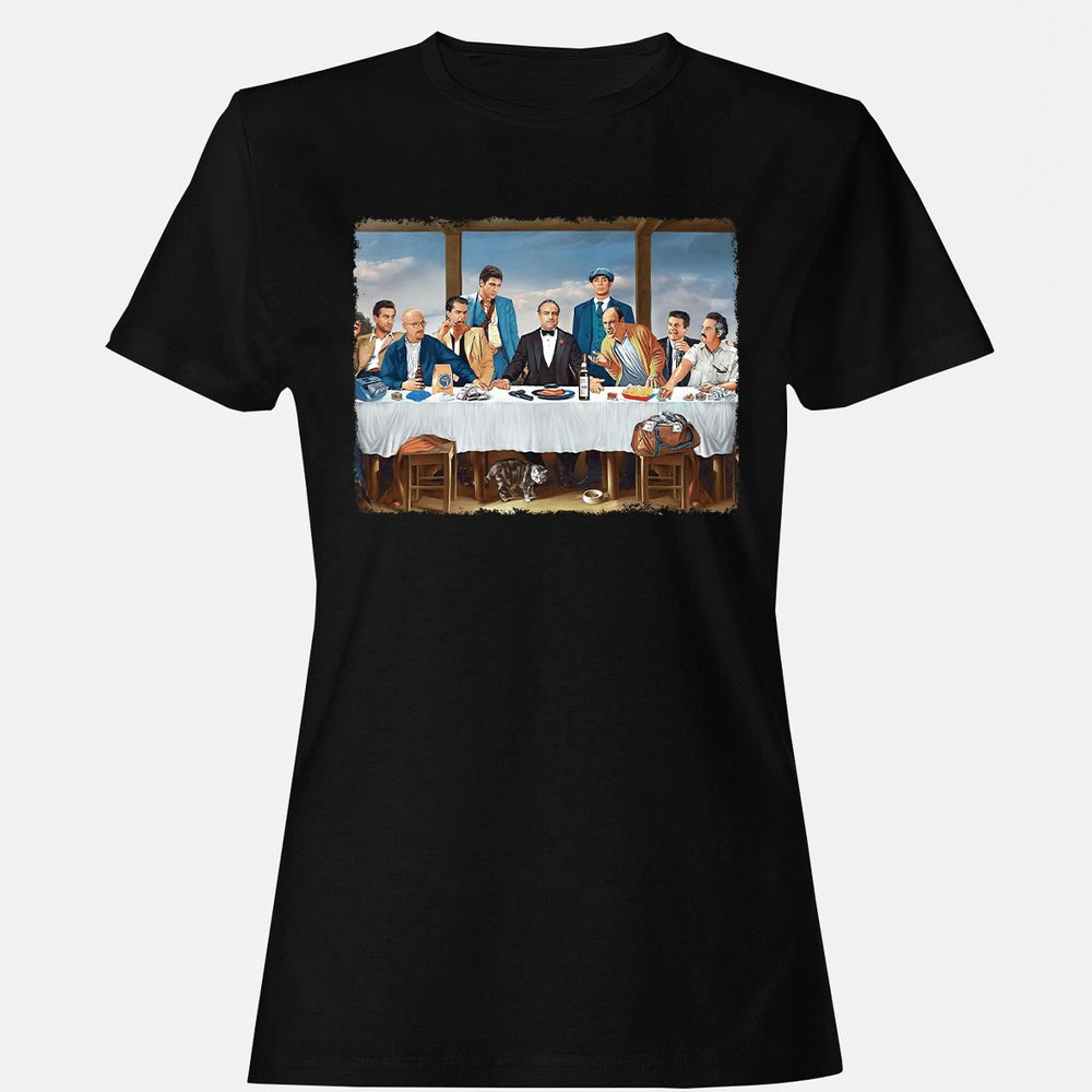 Women's T-Shirt - 4HYW86PQ - Black - 1