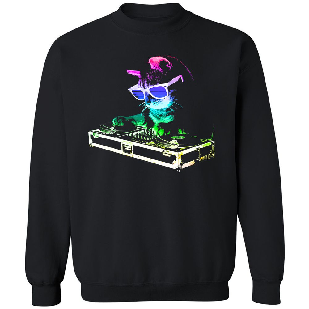 Classic Unisex Sweatshirt - 76LQEJ8U - Black - 1