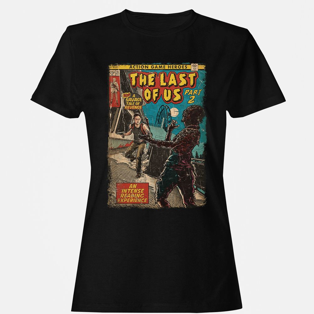 Women's T-Shirt - PRVLRPKJ - Black - 1