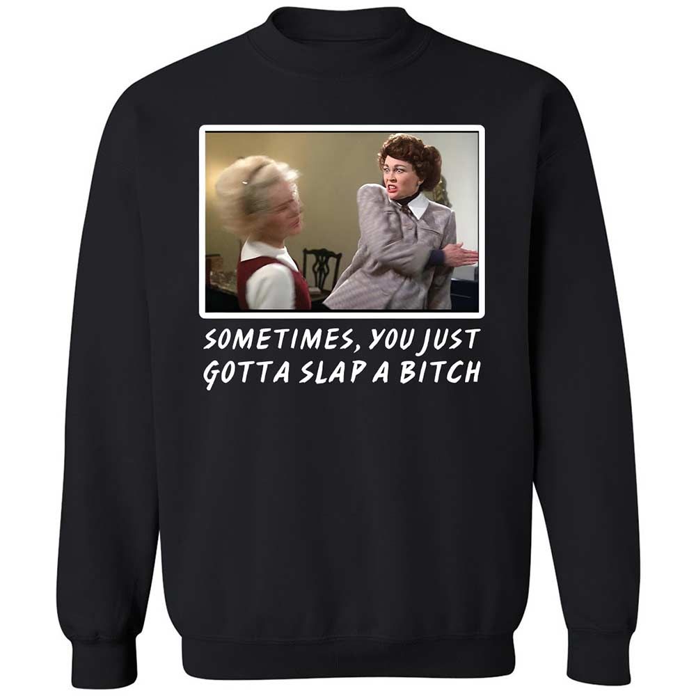 Classic Unisex Sweatshirt - 8E7R49TF - Black - 1