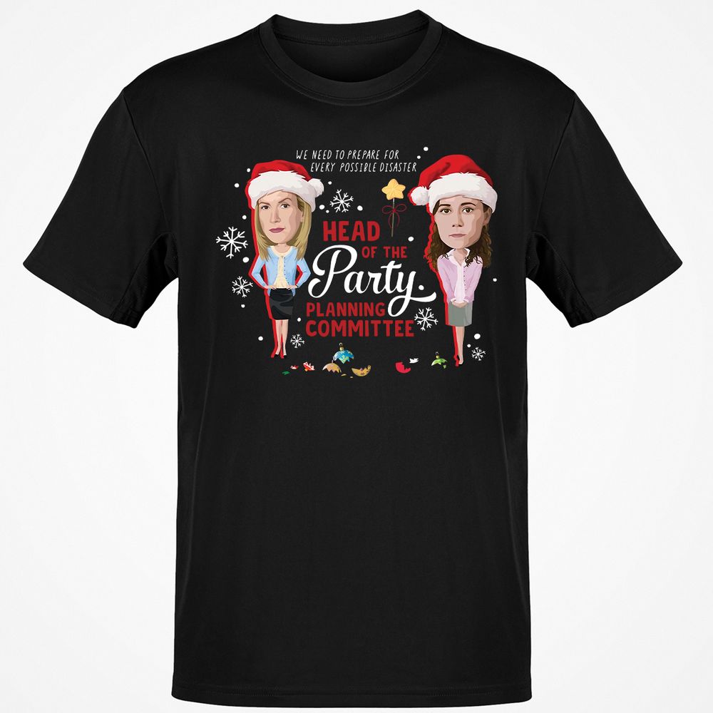 Head Of The Party Planning Committee Christmas - Black - 1