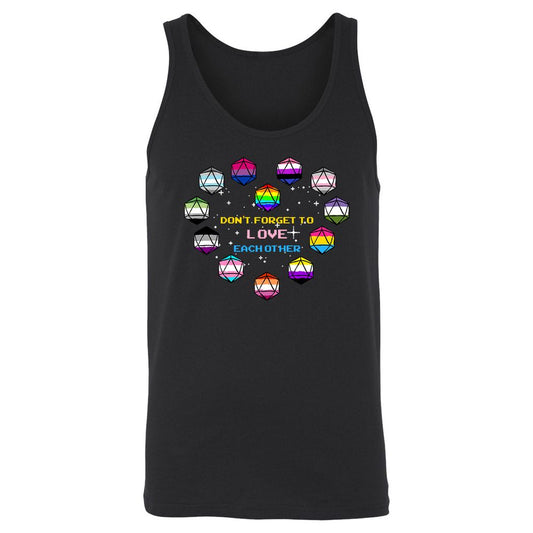 Unisex Jersey Tank - 2E1R5QTQ - Black - 1