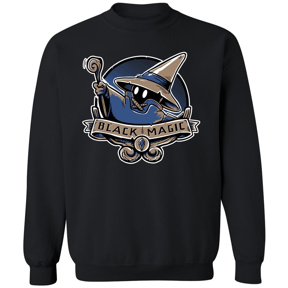 Classic Unisex Sweatshirt - 62F5E7WU - Black - 1