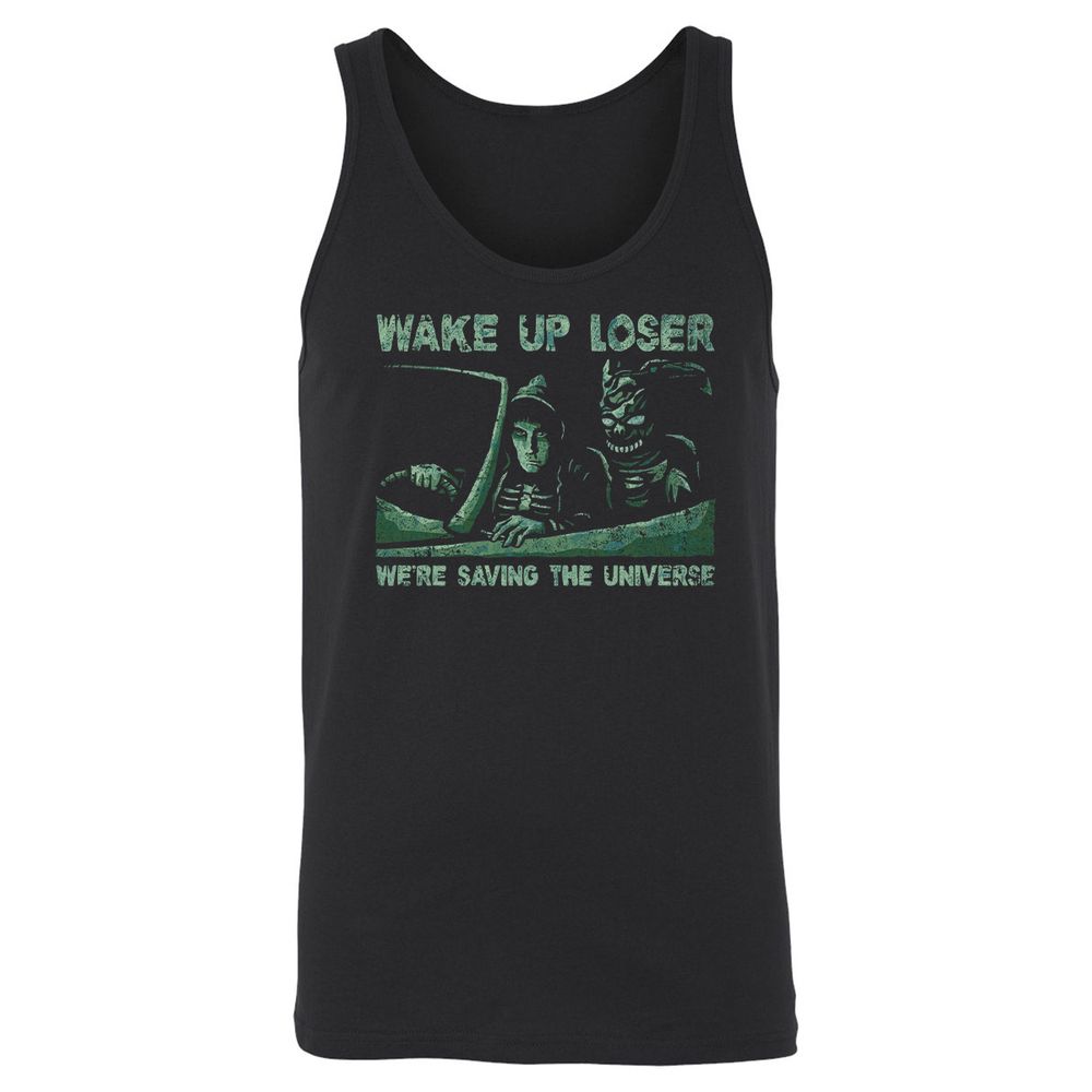 Unisex Jersey Tank - 53JEZDBK - Black - 1