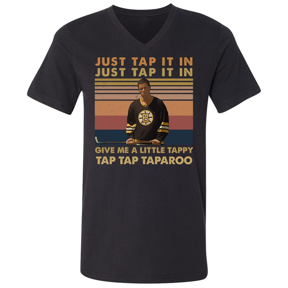 Unisex V-Neck T-Shirt - TKLYJJR4 - Black - 1