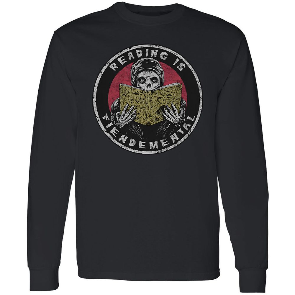 Reading Is Fiendemental - Black - 1