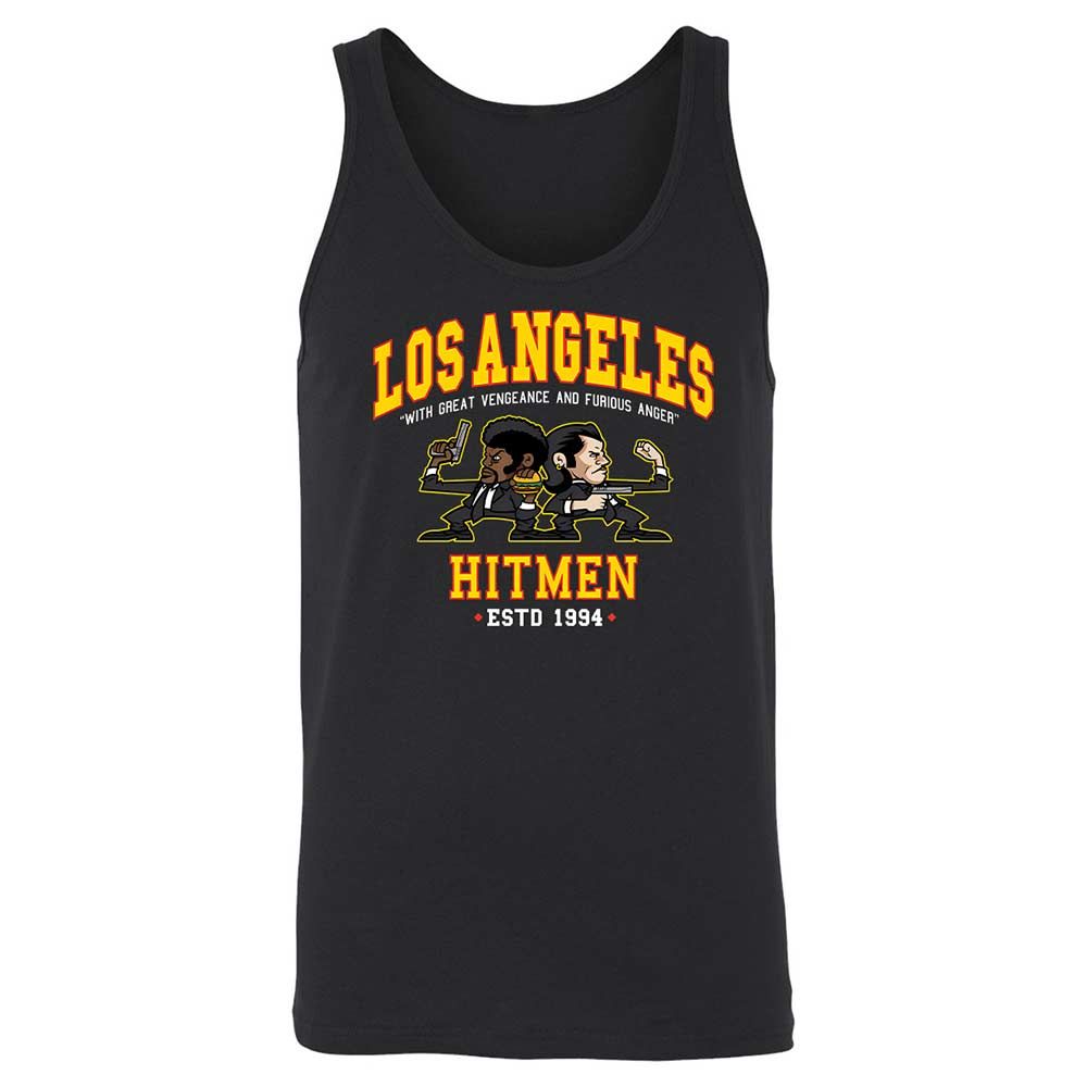 Unisex Jersey Tank - CQ6P96FL - Black - 1