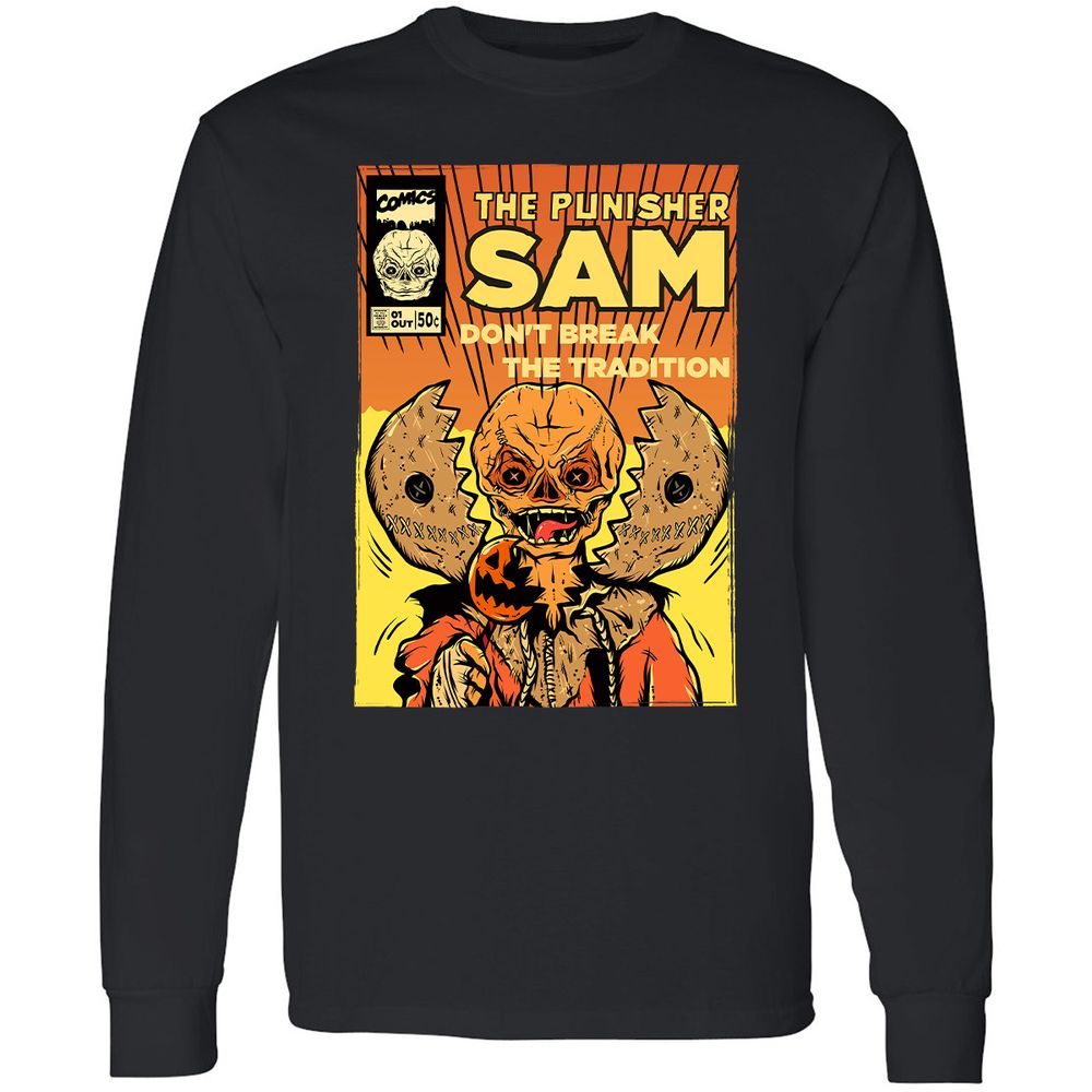 Long Sleeve T-Shirt - Q6KUEE53 - Black - 1