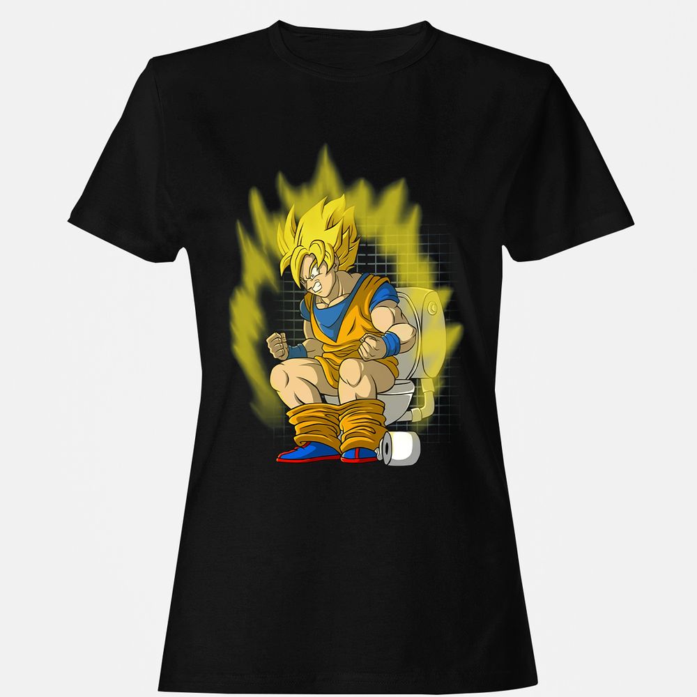 Women's T-Shirt - B1EDU8Q7 - Black - 1