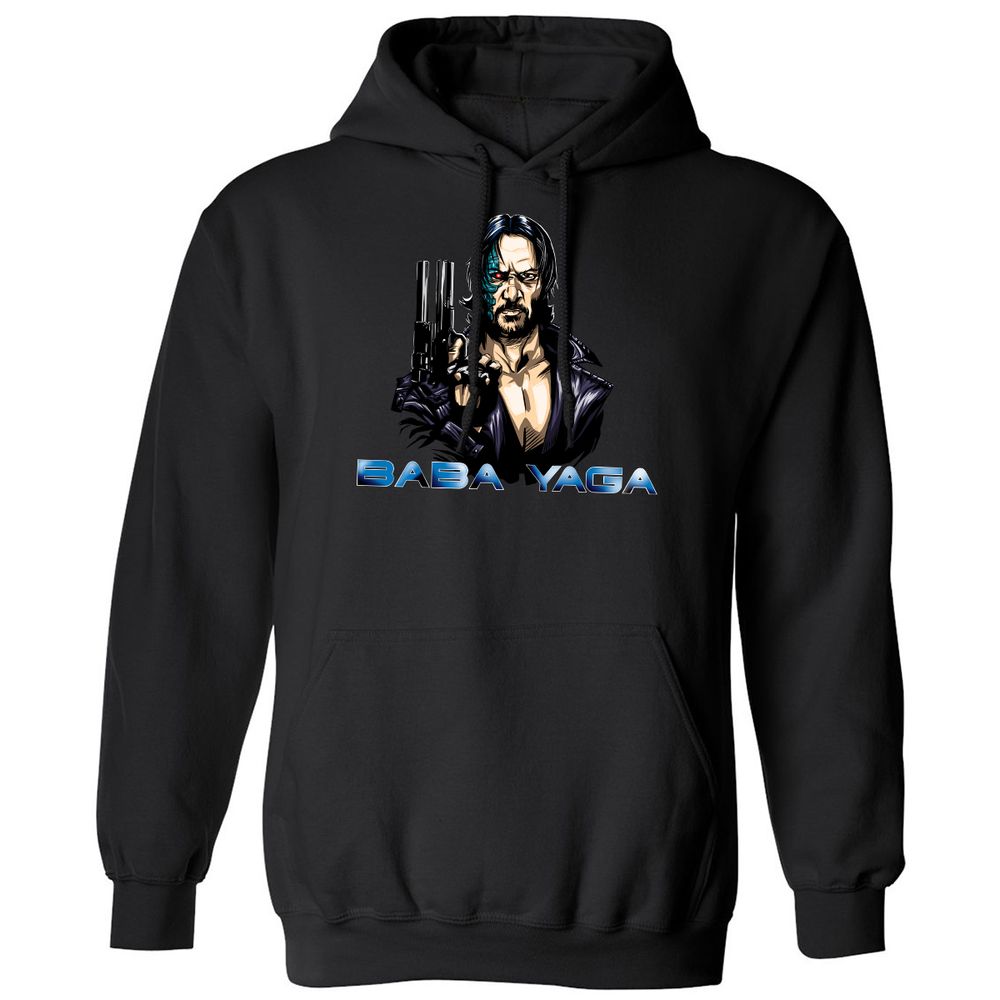 Classic Unisex Hoodie - DX5L4XWU - Black - 1