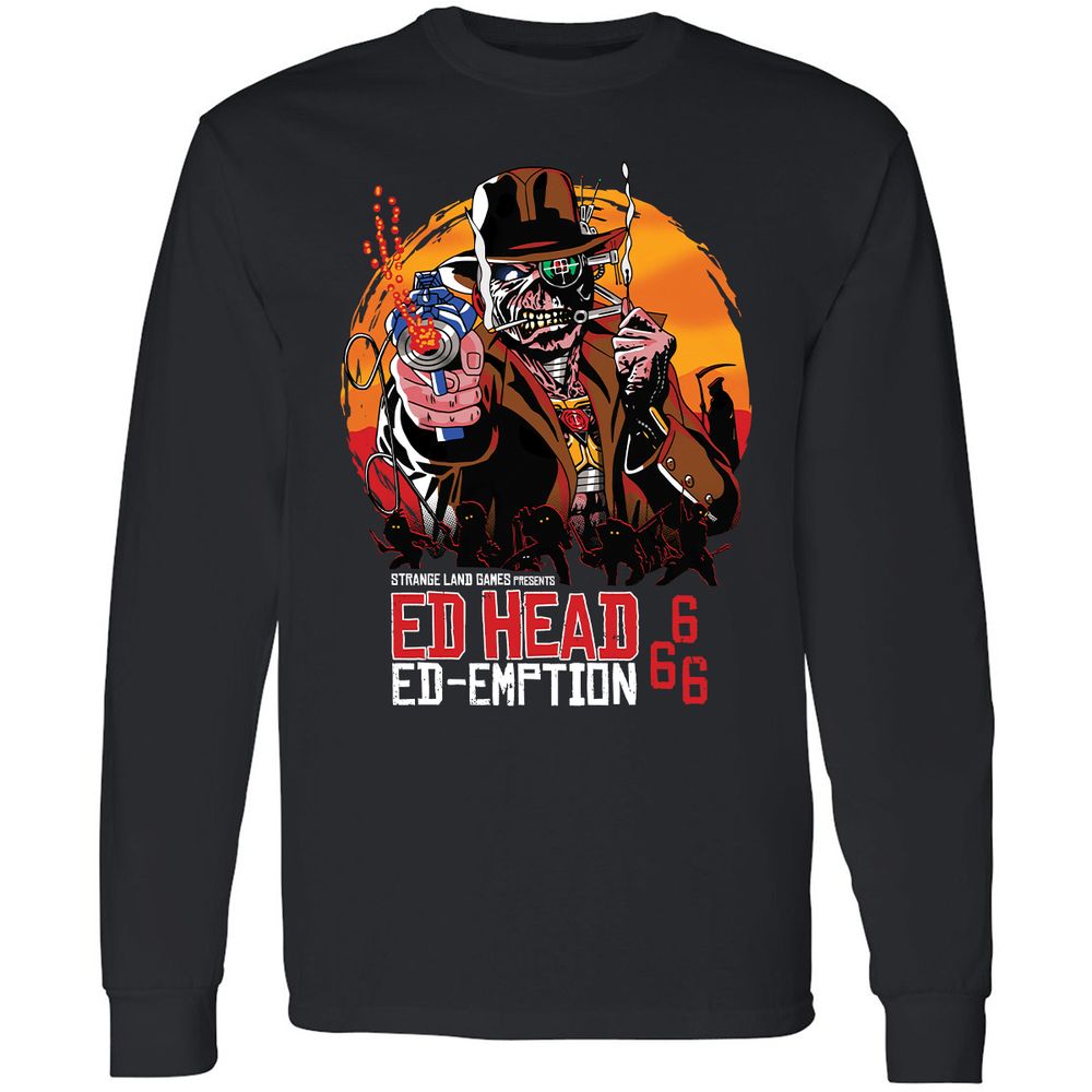 Long Sleeve T-Shirt - 3K6YAQ3M - Black - 1